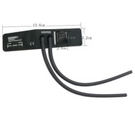 Neonate # 2 Durable Nibp Manschettknapp, 4,2-7,1cm Arm Omkrets, Utan Gasbag.