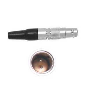 00B Cirkulär Push Pull Metal Connector Kabelplugg FGG 2 Pin Fast Automotive Man-kontakter