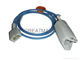 9168-00 Kompatibel Återanvändbar Vuxen Finger Clip Spo2 Sensor