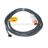 HP Kompatibel Vuxen / Barn Skin Surface Temperature Probe, L = 3m, 12mm