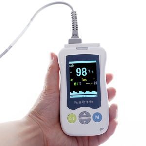 Medicinsk mini handhållen pulsoximeter