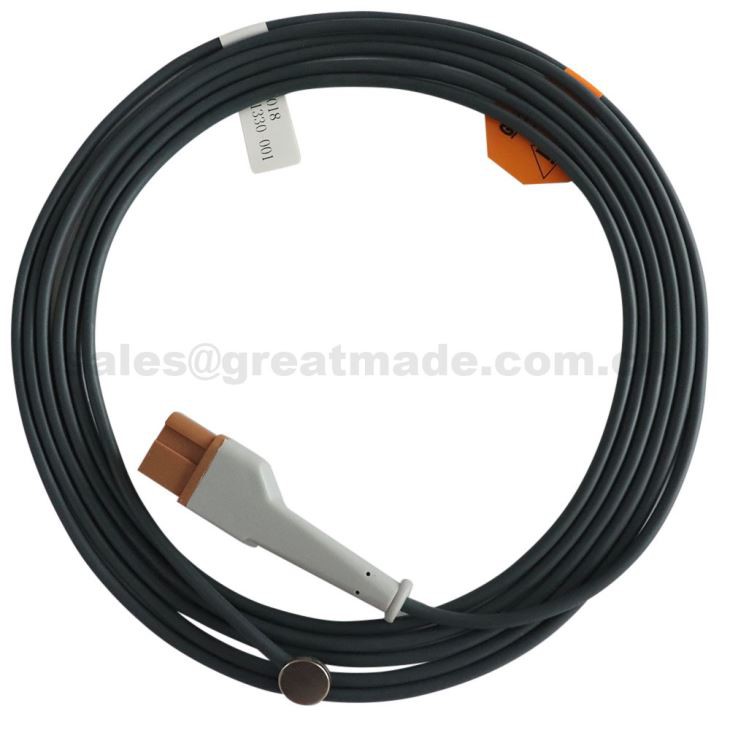 Spacelab Kompatibel Hud Ytemperatur Temperatur Probe, Spacelab 10PIN-> 12mm Disk