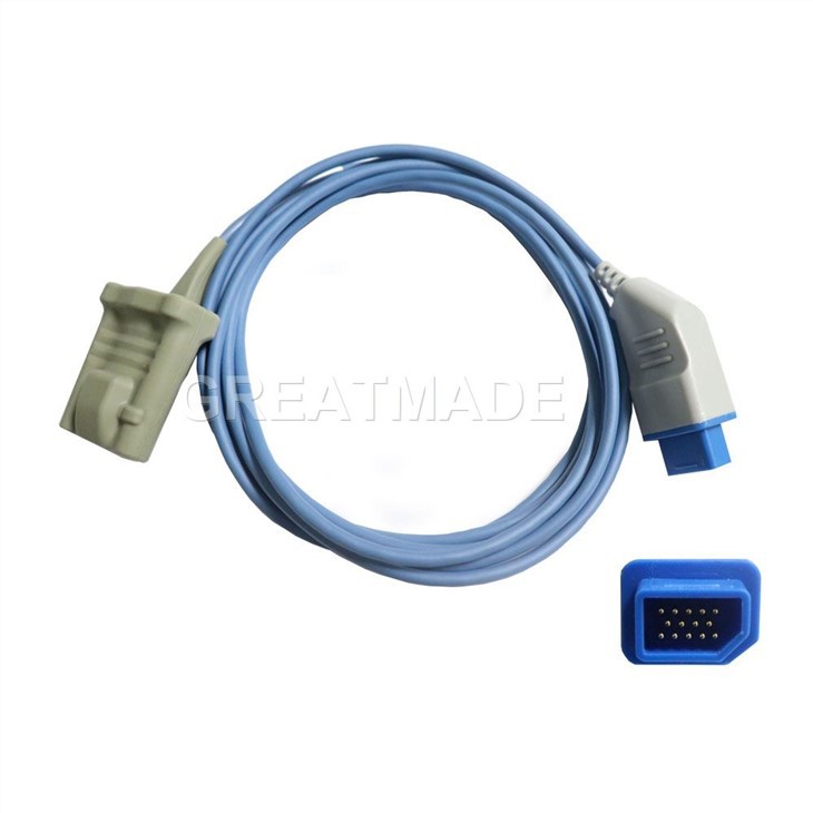 Adult Finger Clip Sensor,14pin ,L=3M (Nihon Kohden Kompatibel ) OEM TL-201T +