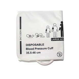 Stor engångsmanschett för vuxen lång NIBP